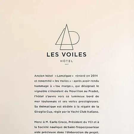 Hotel-rooftop Les Voiles Toulon